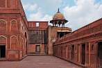 Azja; Indie; Agra; Czerwony Fort
