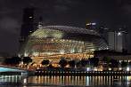 Azja; Singapur; miasto; zatoka; Esplanade - Theatres on the Bay