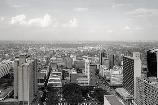 Afryka; Kenia; Nairobi; miasto