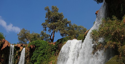 Afryka; Maroko; Wodospad Ouzoud; wodospad