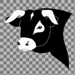041B-2000; 185 x 171 pix; krowa, byk