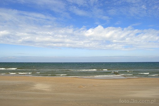 morze; plaża; niebo