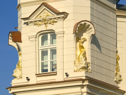 Europa; Polska; Koszalin; muzeum; budynek; myn; dom mynarza; okno