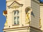 1130-0018; 3086 x 2315 pix; Europa, Polska, Koszalin, muzeum, budynek, myn, dom mynarza, okno
