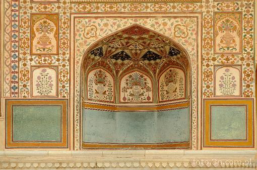 Azja; Indie; Jaipur; Bursztynowy Fort