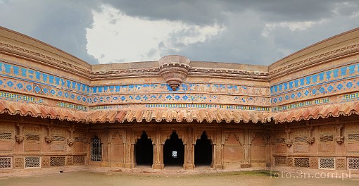 Azja; Indie; Gwalior; Fort Gwalior