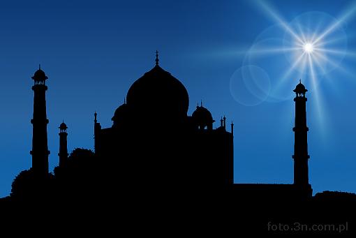 Azja; Indie; Agra; Taj Mahal; soce