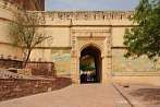 1BBE-1100; 4235 x 2812 pix; Azja, Indie, Jodhpur, Mehrangarh Fort, brama