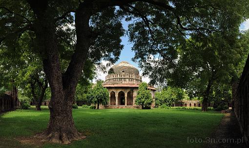 Azja; Indie; Delhi; ogrody Lodich; grobowiec Sikander Lodi