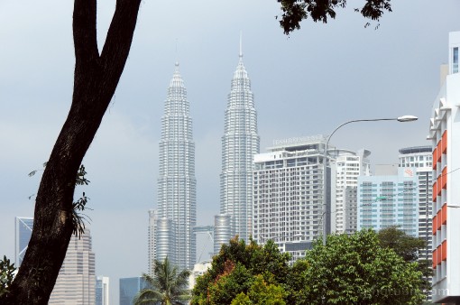 Azja; Malezja; Kuala Lumpur; miasto; wieowiec; Wiee Petronas