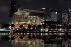 1BH1-0330; 4331 x 2877 pix; Azja, Singapur, miasto, zatoka, Esplanade - Theatres on the Bay