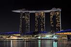 1BH1-0440; 4586 x 3045 pix; Azja, Singapur, miasto, zatoka, wieżowiec, Marina Bay Sands