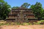 1BJE-1000; 4150 x 2757 pix; Azja, Kambodża, Angkor, Angkor Thom, Phimeanakas, Prasat Phimean Akas, Świątynia Niebiańska, Vimeanakas