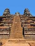 1BJE-0600; 3377 x 4393 pix; Azja, Kambodża, Angkor, Ta Keo, Świątynia Ta Keo, Prasat Keo, Świątynia Prasat Keo, świątynia