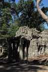 1BJE-0305; 2847 x 4288 pix; Azja, Kambodża, Angkor, Ta Prohm, Świątynia Ta Prohm, świątynia