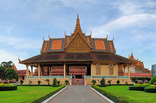 Azja; Kambod¿a; Phnom Penh; Pa³ac królewski
