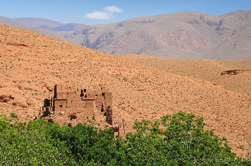 Afryka; Maroko; Boumalne du Dades; kasba; kazba