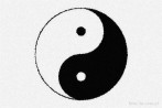 2150-0110; 4500 x 3000 pix; yin, yang, symbol yin yang, mozaika