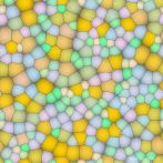 3011-0120; 2968 x 2968 pix; mozaika, komórka, podział komórkowy, cząsteczka, molekuła