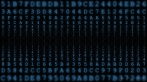 3013-0400; 5120 x 2880 pix; abstrakcja, technologia, haker, szyfr, szyfrowanie, rebus, zagadka, Internet, komputer, kod, program, kod programu, kod maszynowy, kod dwójkowy, kod binarny, kod szesnastkowy, tajemnica, monitor, znaki na monitorze, błękitne znaki, poświata