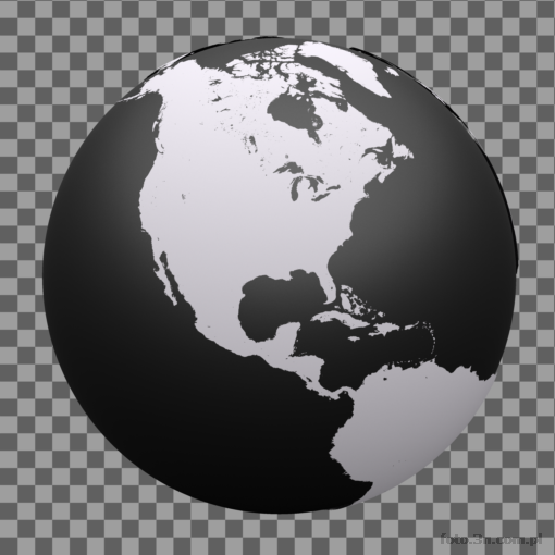 Ziemia; globus; kontynent; Ameryka Pnocna; Ameryka Poudniowa