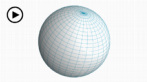 9101-1330; 1280 x 720 pix; globus, siatka kartograficzna