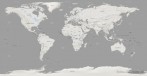 9101-3520; 11707 x 6160 pix; mapa, kontynent, Ameryka Pnocna, Ameryka Poudniowa, Europa, Azja, Afryka, Australia, stolice, rzeba terenu