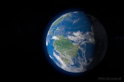 Ziemia; kosmos; Ameryka Poudniowa; atmosfera
