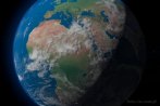 9512-2142; 4500 x 3000 pix; Ziemia, kosmos, Afryka, atmosfera