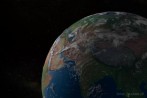 9512-0600; 4500 x 3000 pix; Ziemia, kosmos, Azja, Chiny, Tybet, Indie, gwiazdy