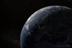 9512-0516; 5400 x 3600 pix; Ziemia, kosmos, Europa, gwiazdy, noc