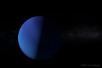 9519-2100; 5100 x 3400 pix; Neptun, gwiazdy, planeta, kosmos, mgawica