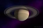 9519-0730; 5100 x 3400 pix; Saturn, piercienie, gwiazdy, planeta, kosmos, mgawica