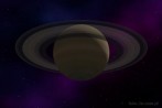 9519-0760; 5100 x 3400 pix; Saturn, piercienie, gwiazdy, planeta, kosmos, mgawica